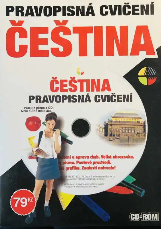 Čeština - pravopisná cvičení - CD_ROM /pošetka/