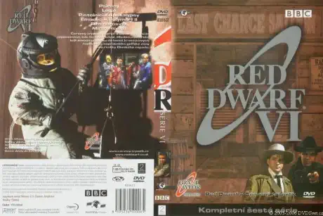 Červený trpaslík - Red Dwarf VI - kompletní šestá série /bazarové zboží/