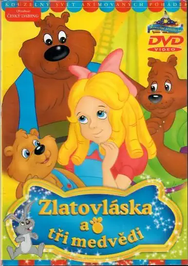 Zlatovláska a tři medvědi - DVD plast