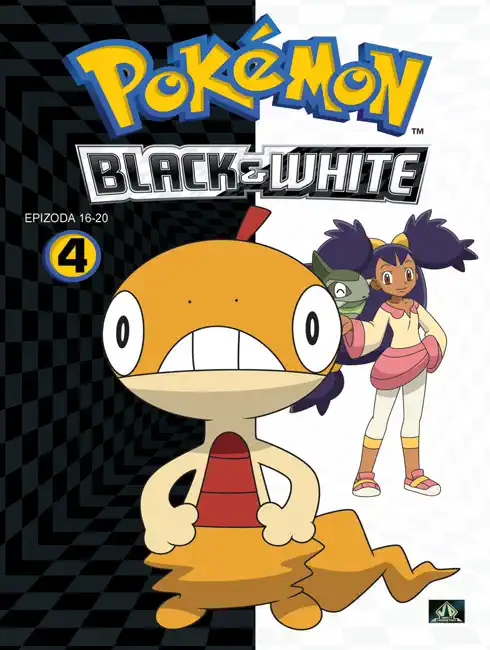 Pokémon black and white 4 /bazarové zboží/ - plast DVD