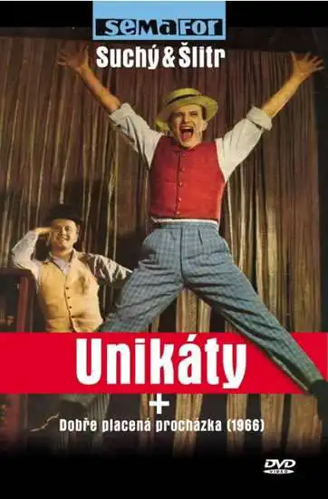 Unikáty + Dobře placená procházka - DVD plast