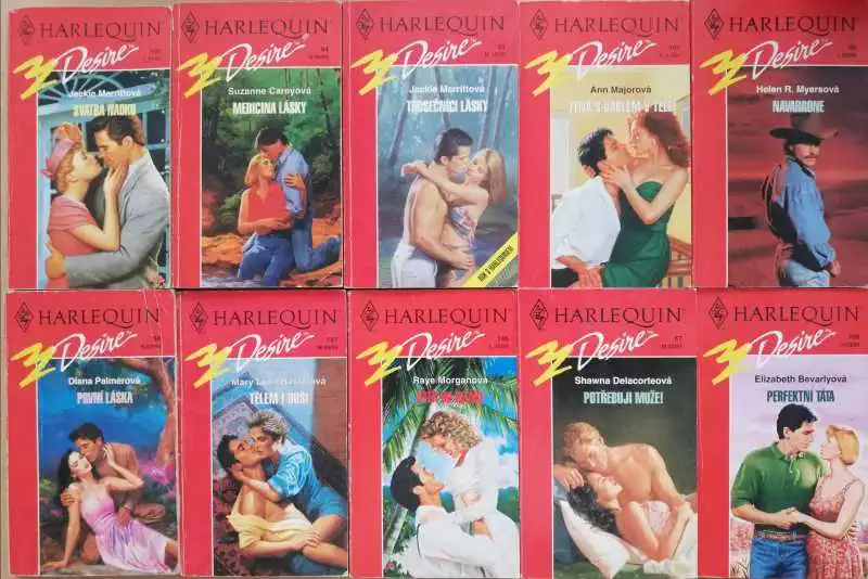Knižní kolekce HARLEQUIN Desire XVIII.