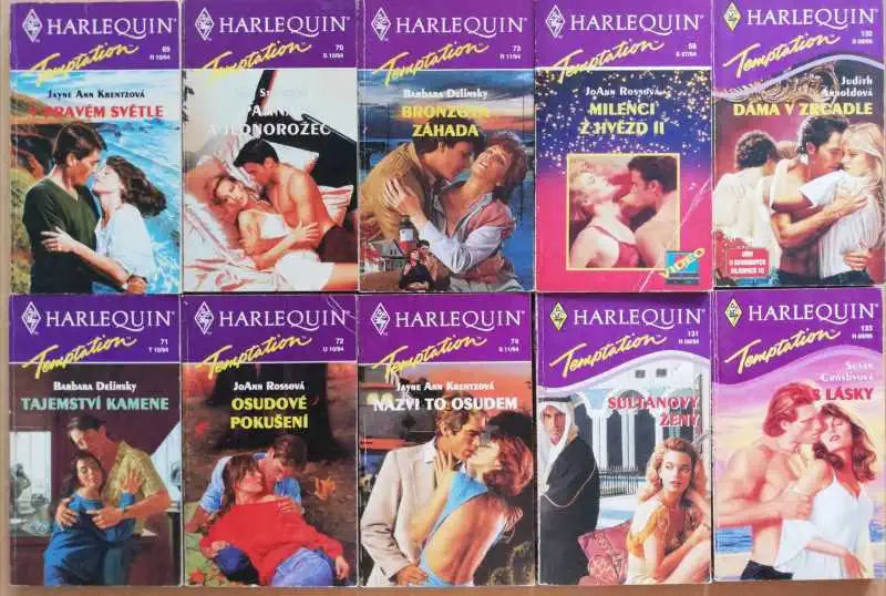 Knižní kolekce HARLEQUIN Temptation I.