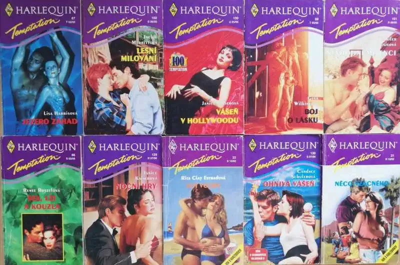 Knižní kolekce HARLEQUIN Temptation IV.