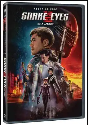 Snake Eyes: G.I. Joe Origins - DVD plast