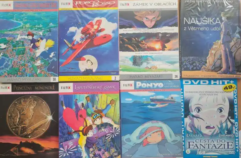 Kolekce Hayao Miyazaki -8 DVD