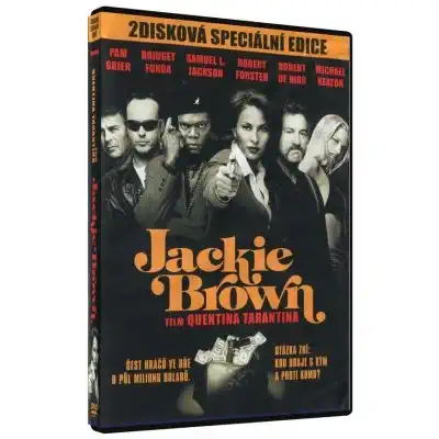Jackie Brown -2disková speciální edice - DVD plast /bazarové zboží/