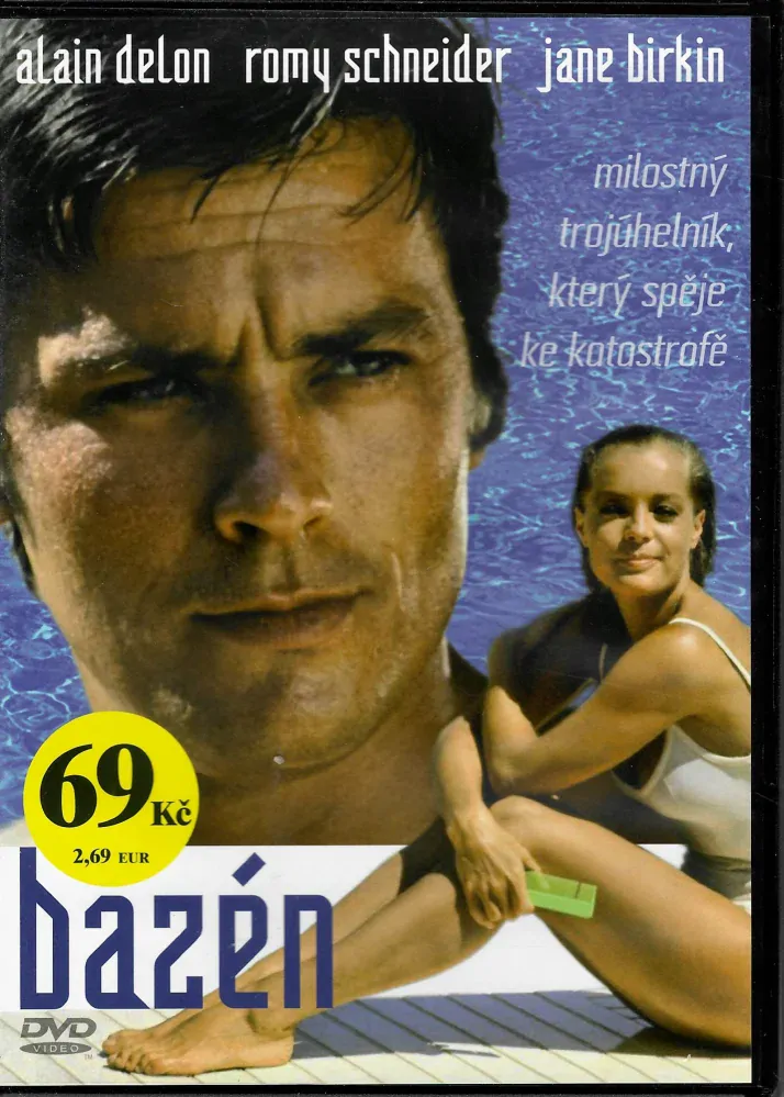 Bazén ( Alain Delon) - plast DVD /bazarové zboží/