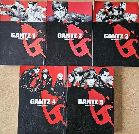 Kolekce GANTZ HIROJA OKU 1.-5.