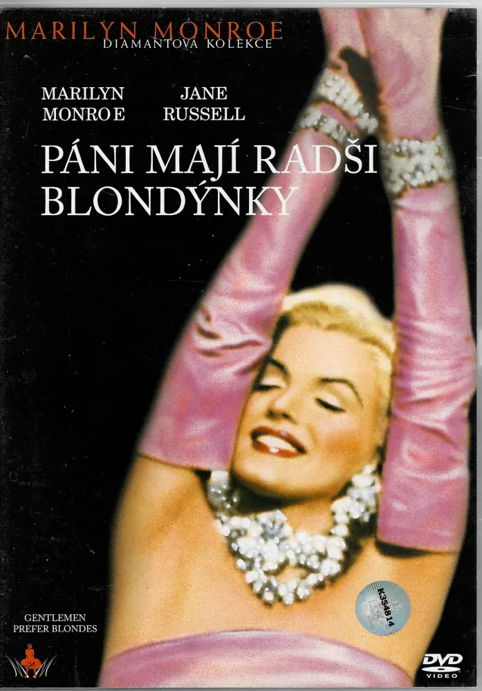 Páni mají radši blondýnky - DVD plast /bazarové zboží/