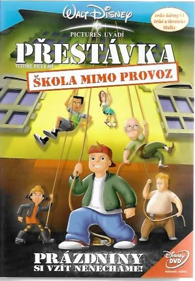 Přestávka - Škola mimo provoz - DVD plast /bazarové zboží/
