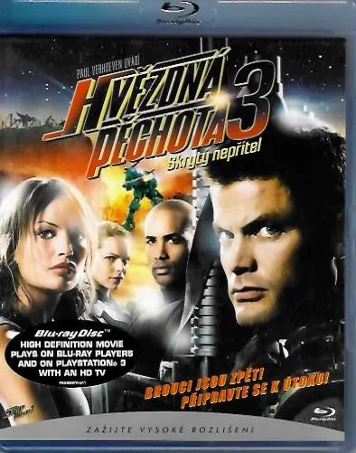 Hvězdná pěchota 3: Skrytý nepřítel - Blu-ray /bazarové zboží/