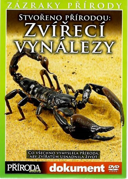 Zázraky přírody - Stvořeno přírodou: Zvířecí vynálezy - DVD pošetka
