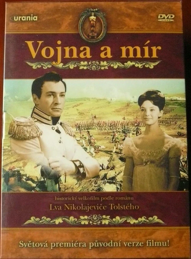 Vojna a mír - 4 DVD plast /bazarové zboží/