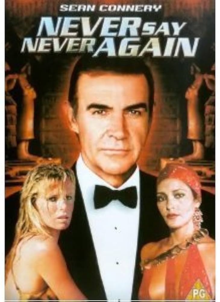 Never say never again / Nikdy neříkej nikdy - DVD plast /bazarové zboží/