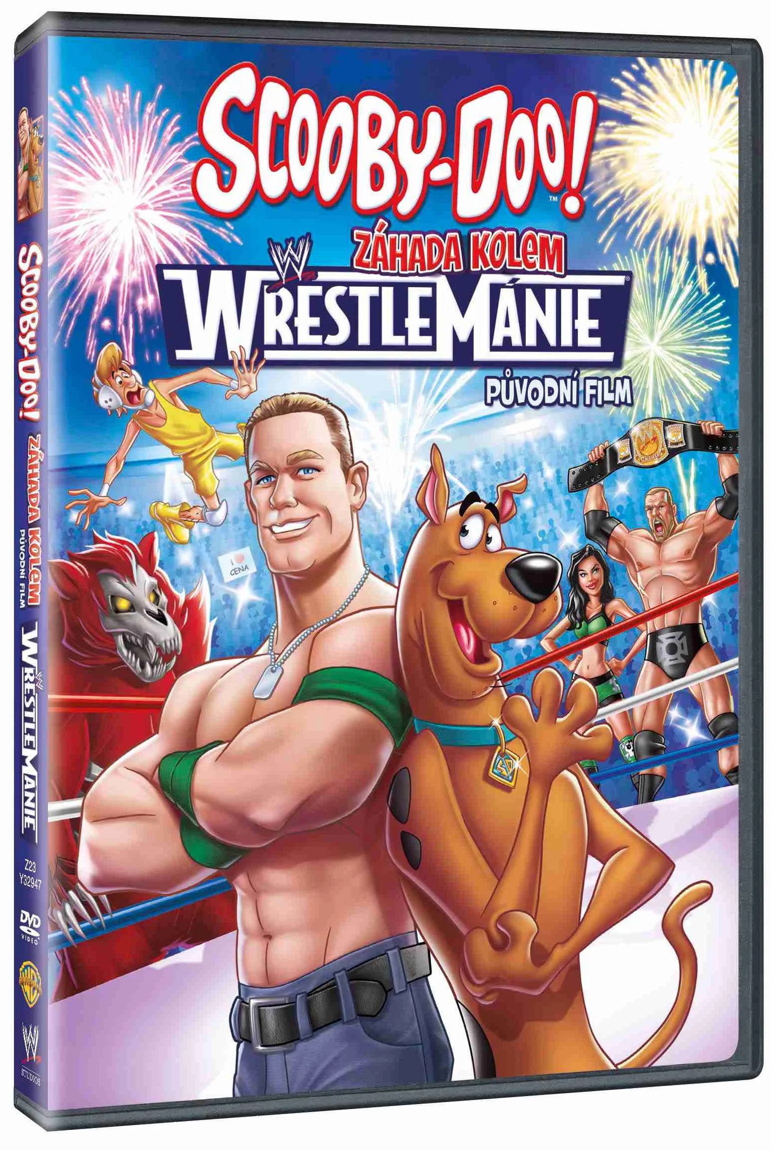 Scooby-Doo - Záhada kolem Wrestlemánie - DVD plast /bazarové zboží/