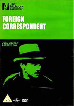 Foreign Correspondent (Zahraniční dopisovatel) - DVD plast