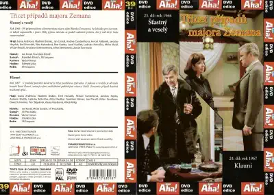 Třicet případů majora Zemana 23, 24 - DVD