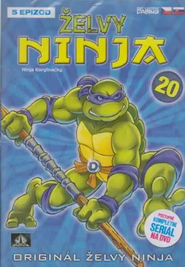 Želvy ninja 20 - VAPET ( plast ) DVD