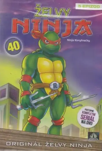 Želvy ninja 40 - VAPET ( plast ) DVD