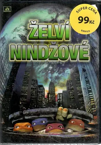Želví nindžové 1 ( plast ) DVD