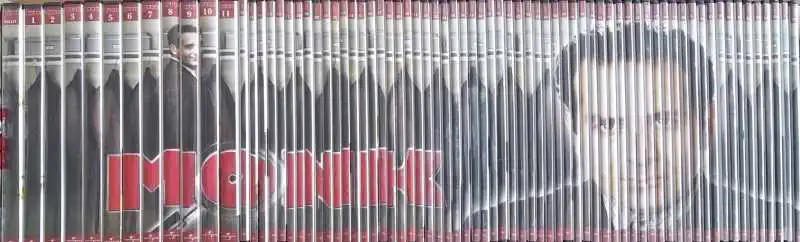 Pan Monk - KOMPLETNÍ 73DVD - bazarové zboží 