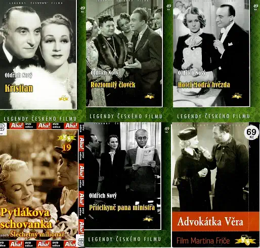 Kolekce Oldřich Nový 6 DVD