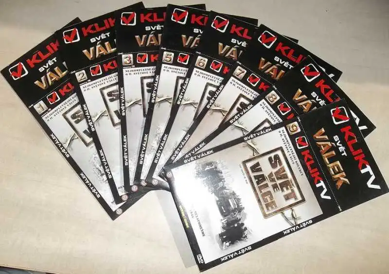 Kolekce Svět ve válce ( nekompletní) - 6 DVD
