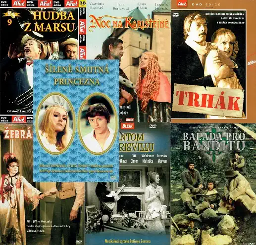 Kolekce českých hudebních filmů 7 DVD