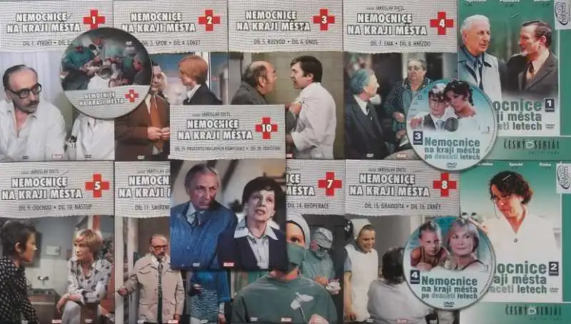 Kolekce Nemocnice na kraji města (KOMPLETNÍ ) - DVD