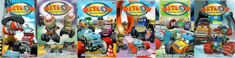 Kolekce Meteor Monster Trucks 6 DVD plast
