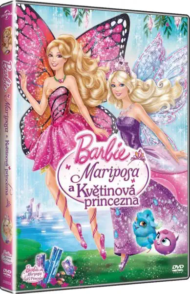Barbie - Mariposa a Květinová princezna - plast DVD