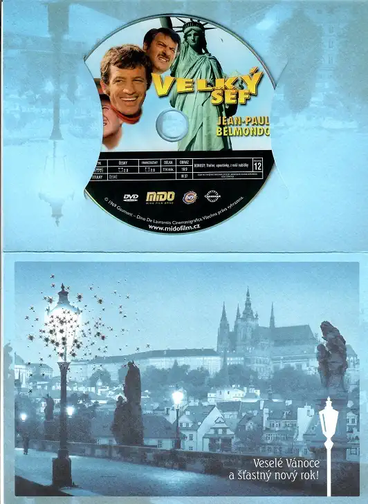 Velký šéf (Jean-Paul Belmondo) - dárkový papír obal - DVD