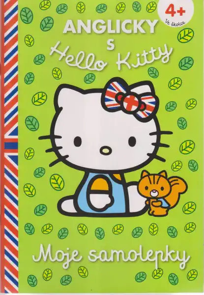 Anglicky s Hello Kitty 4+ Moje samolepky (zelená)
