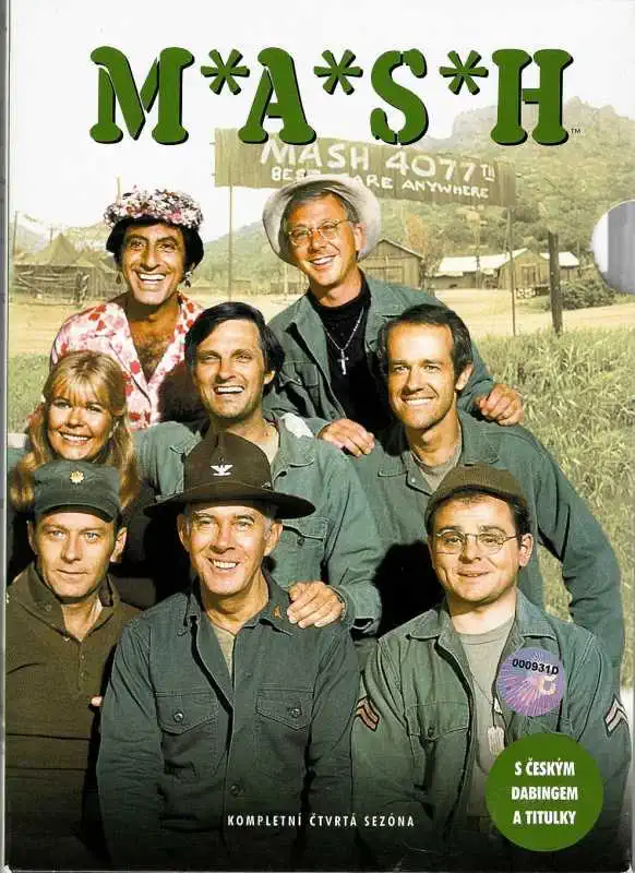M.A.S.H (seriál) - kompletní 4. sezóna - 3x DVD slim /bazarové zboží/