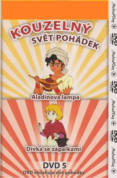 Kouzelný svět pohádek 5 -Aladinova lampa / Dívka se zápalkami - DVD