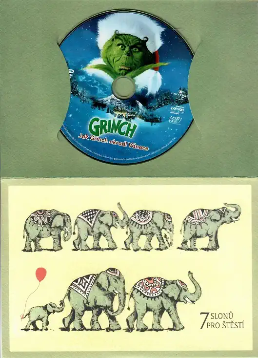 Grinch - Jak Grinch ukradl Vánoce ( dárková papír obálka )