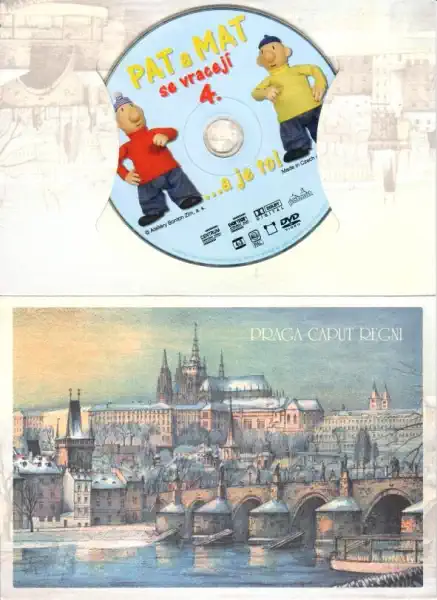 Pat a Mat 4 - DVD pošetka - bazarové zboží 