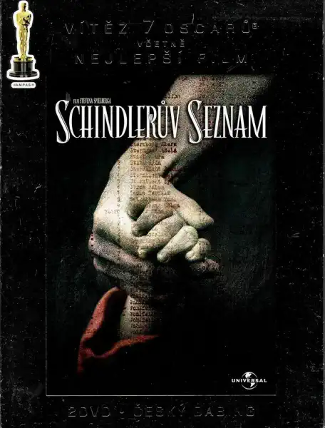 Schindlerův seznam - 2DVD - plast
