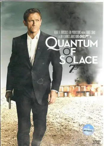 James Bond - Quantum of Solace - DVD plast 