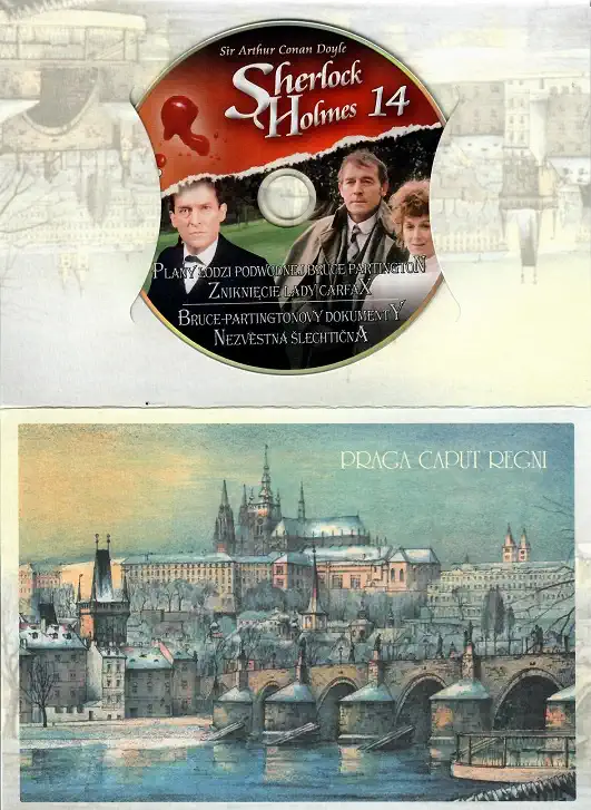 Sherlock Holmes 14 - Bruce-Partingtonovy dokumenty ( dárkový obal praha ) - DVD 