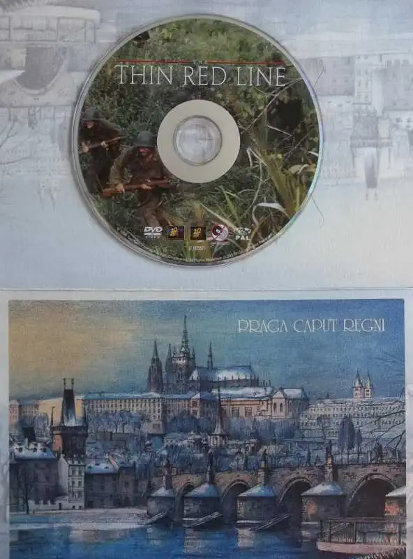 Tenká červená linie - dárková obálka - DVD