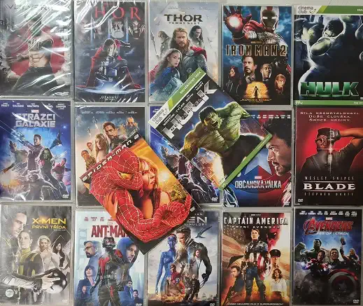 Kolekce Marvel - 17 DVD