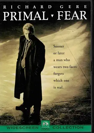Primal Fear / Prvotní strach - DVD plast /bazarové zboží/