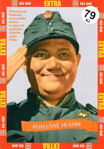 Poslušně hlásím - DVD pošetka