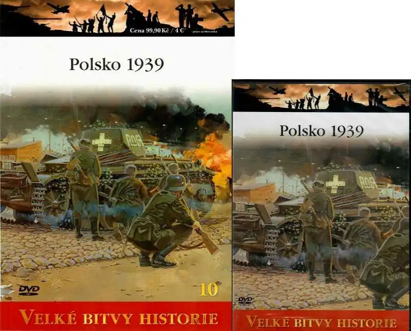 Velké bitvy historie 10 - Polsko 1939 - (časopis + DVD)