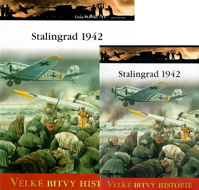 Velké bitvy historie 14 - Stalingrad 1942 (časopis + DVD)