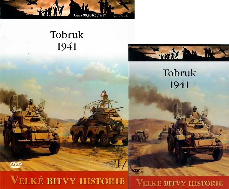 Velké bitvy historie 17 - Tobruk 1941 (časopis + DVD)