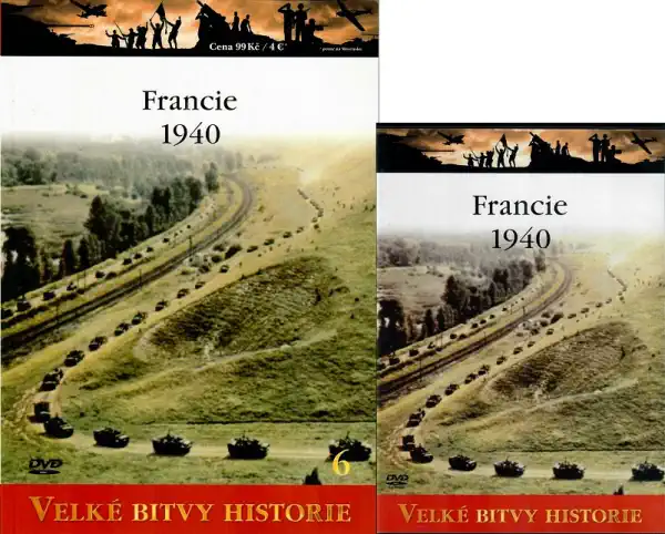 Velké bitvy historie 6 - Francie 1940  (časopis + DVD)