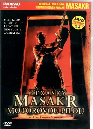 Texaský masakr motorovou pilou - DVD plast - bazarové zboží 